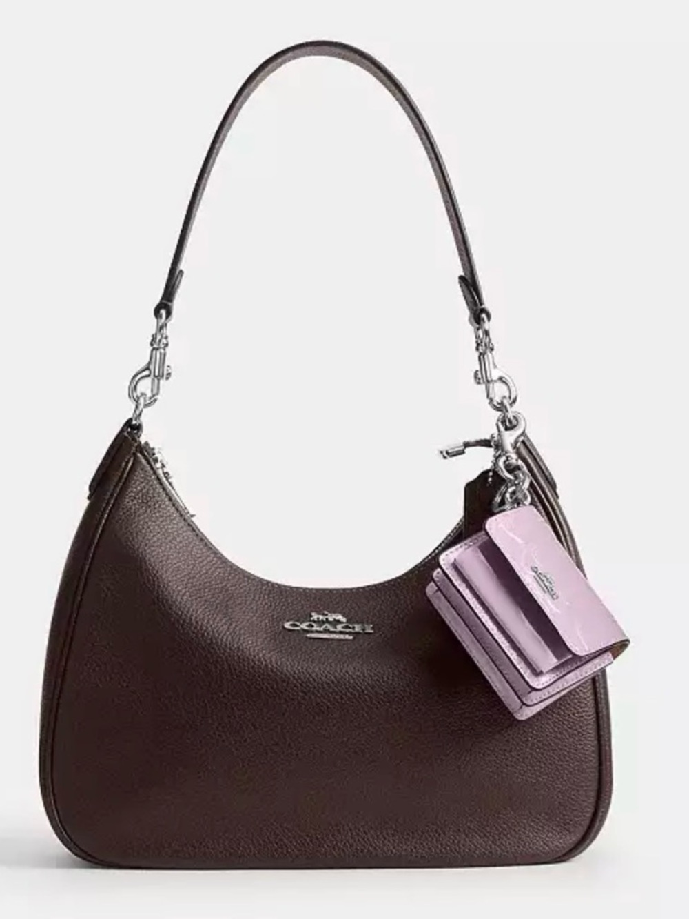 COACH Klare Bag Charm
In Signature Leather With Heart Charm - Picture 3 of 6